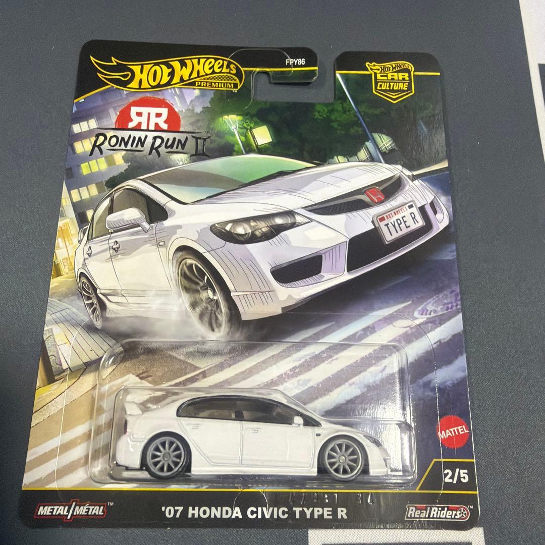 Hot Wheels RONIN RUN 6台セット　(チェイスCIVIC含む)