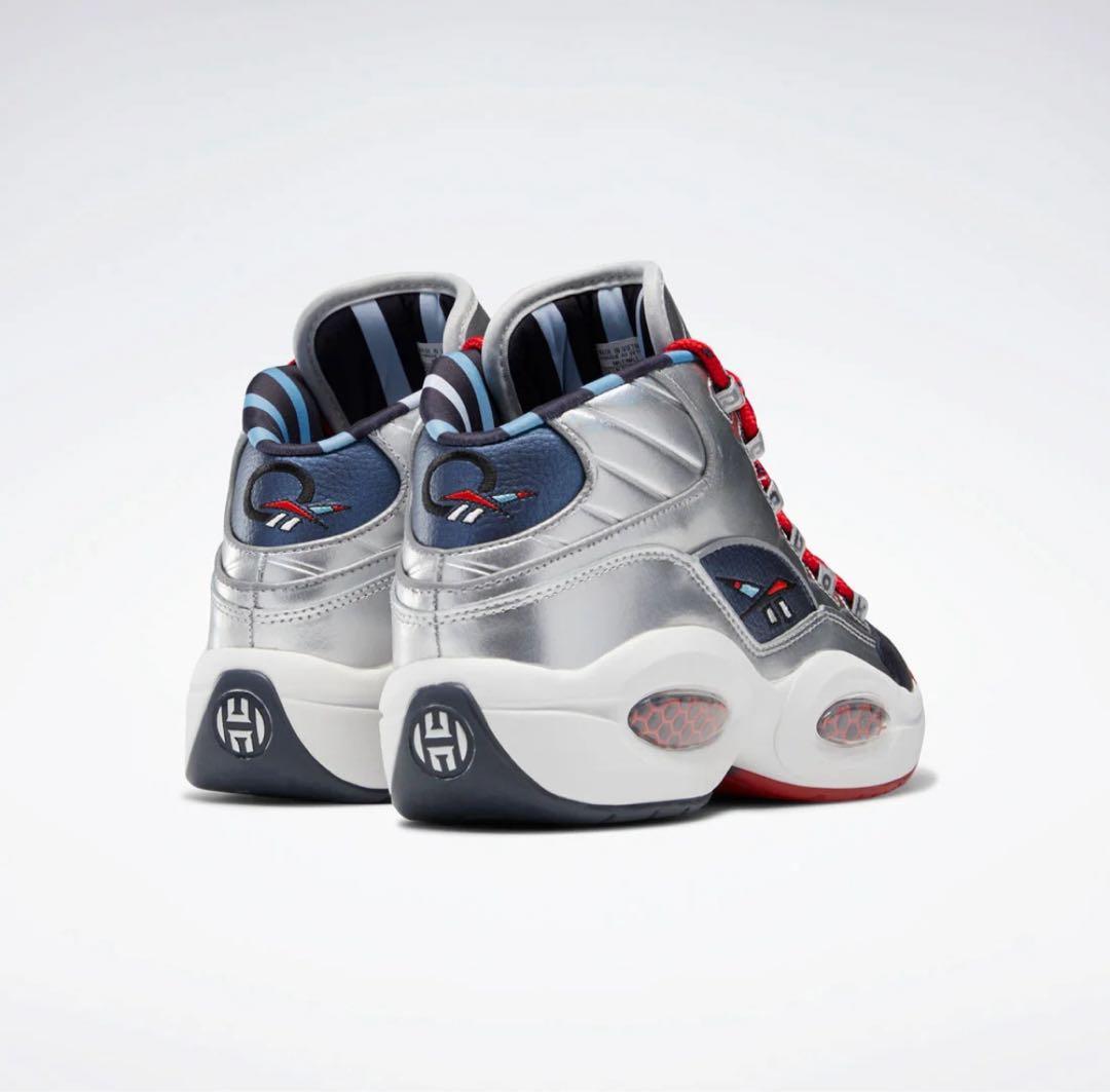 リーボック Reebok クエスチョンMid マットシルバーサイズ 23.5