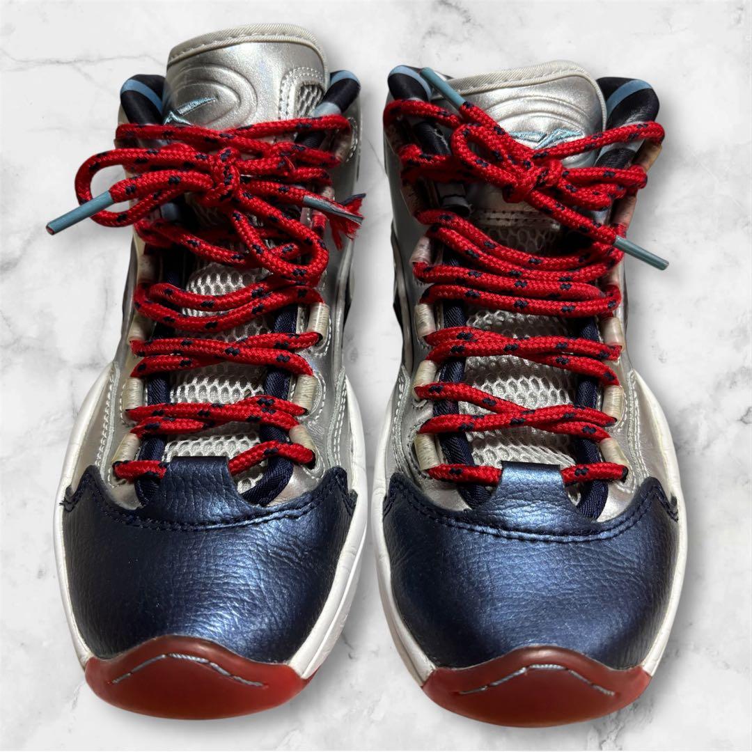 リーボック Reebok クエスチョンMid マットシルバーサイズ 23.5