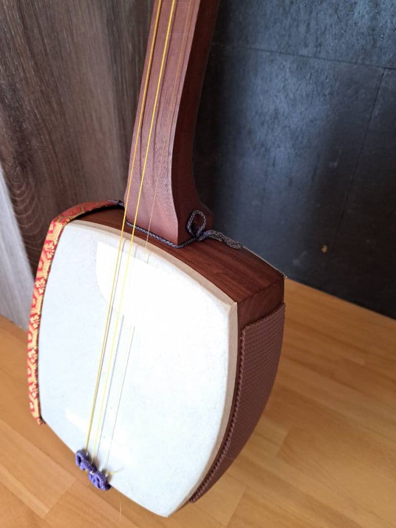 長唄　三味線　細棹　紫檀　中古品