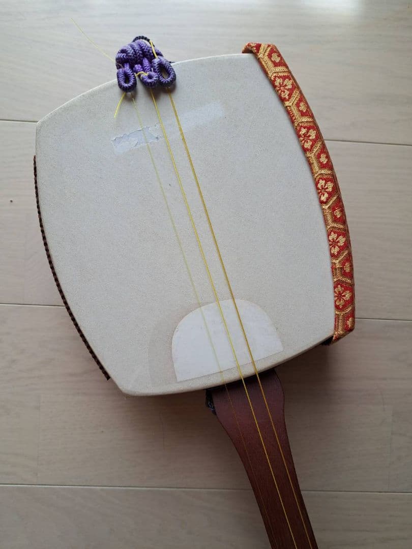 長唄　三味線　細棹　紫檀　中古品