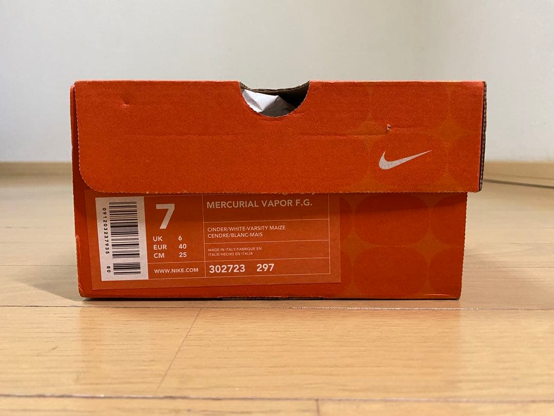 【新品、未使用】NIKE MERCURIAL VAPOR F.G. サッカー