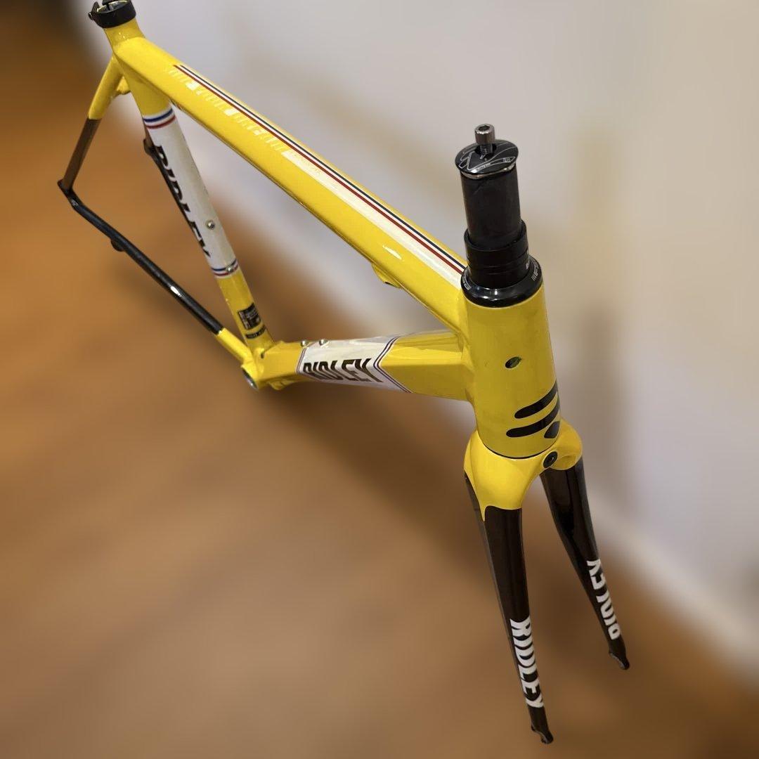RIDLEY FENIX AL XS ロードバイクフレーム イエロー