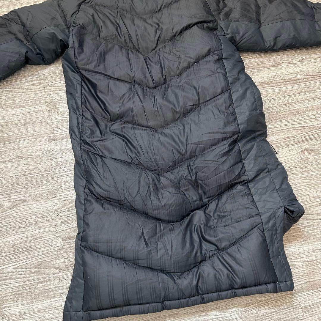 【訳ありですがかなりお得です】adidas アディダス　ベンチコート　紺　黒系