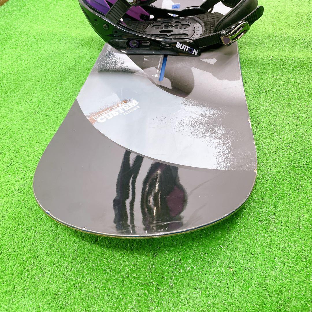 定番！大人気！バートン　カスタム 154cm カスタム　Mサイズ　フライングV