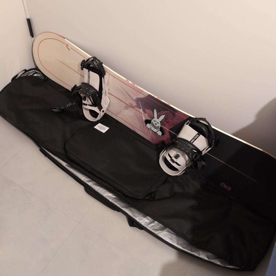 HEAD Pride 47 スノーボード SALOMON ビンディング付き
