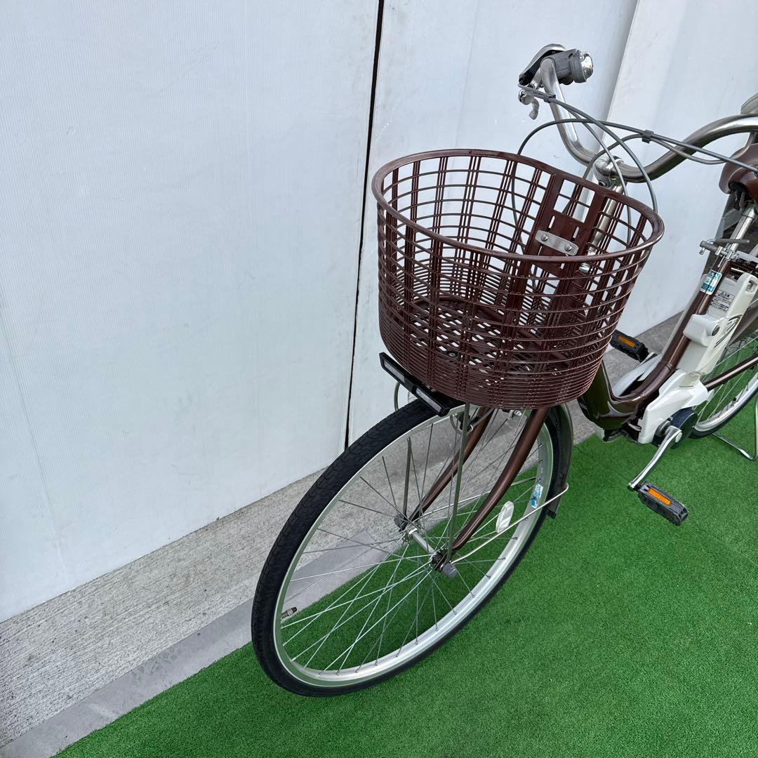 panasonic パナソニック電動アシスト自転車26インチ ブラウン