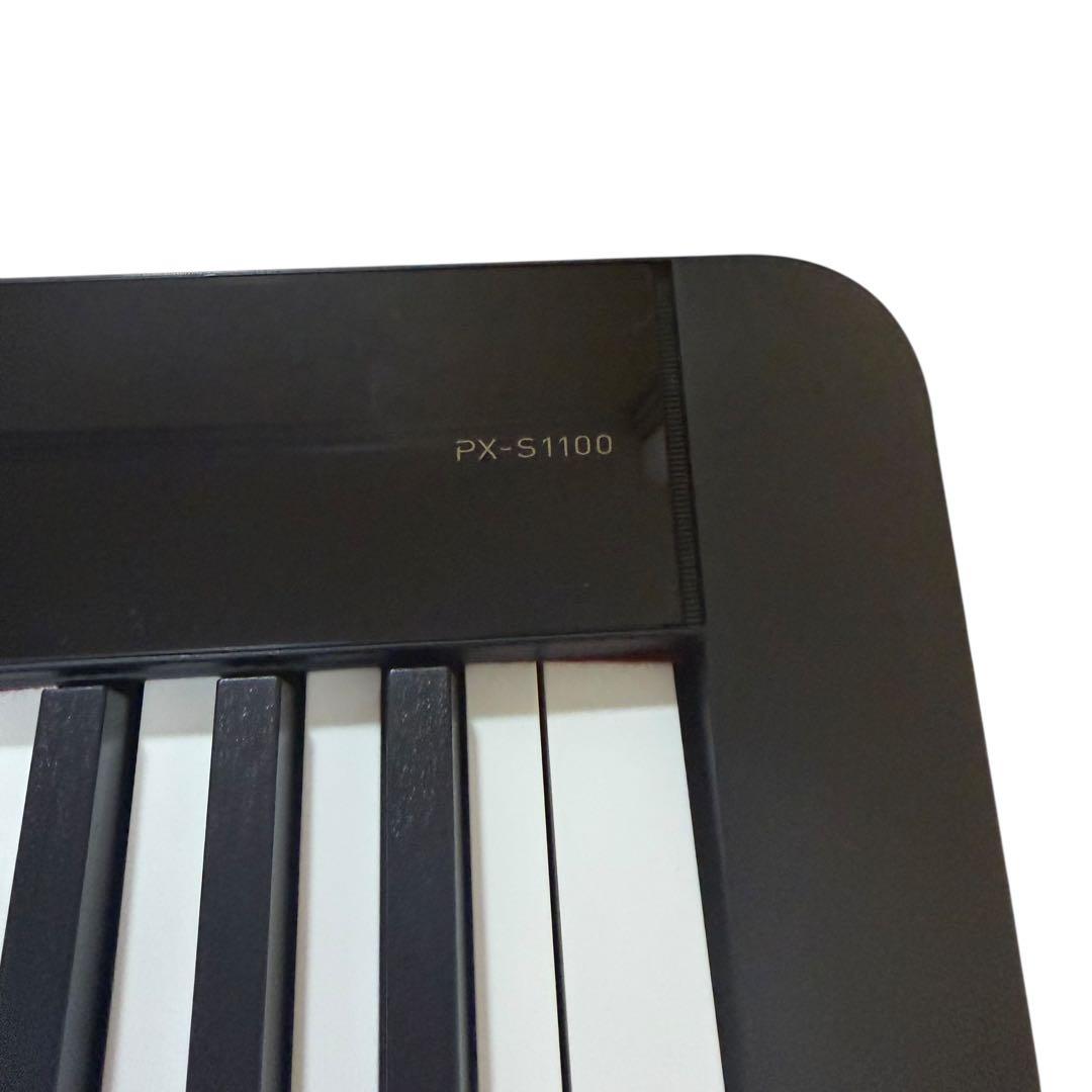 【2023年製・美品】CASIO PX-S1100BK 電子ピアノ 付属品あり