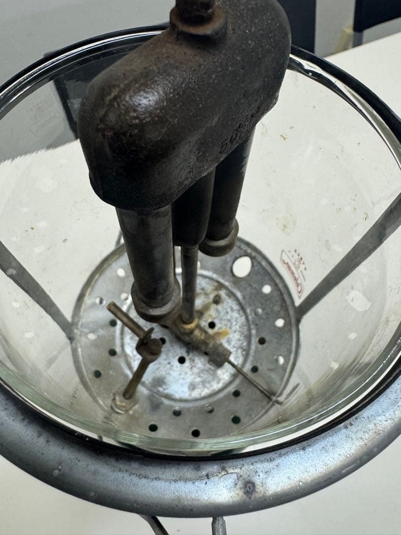 Coleman コールマン 220F ビンテージランタン PYREXグローブ