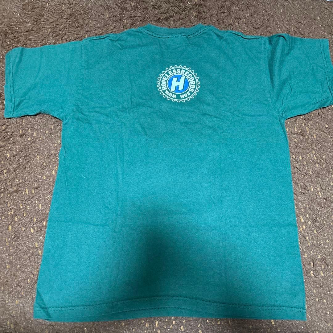 ミュージシャン HOPELESS Records around00 Tshirt green