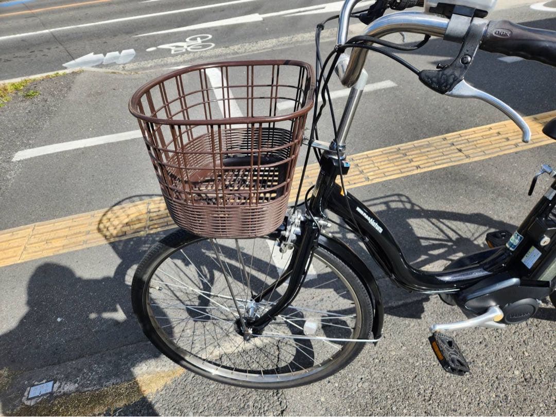 中古YAMAHA電動アシスト自転車　12.3Ah 大阪　008