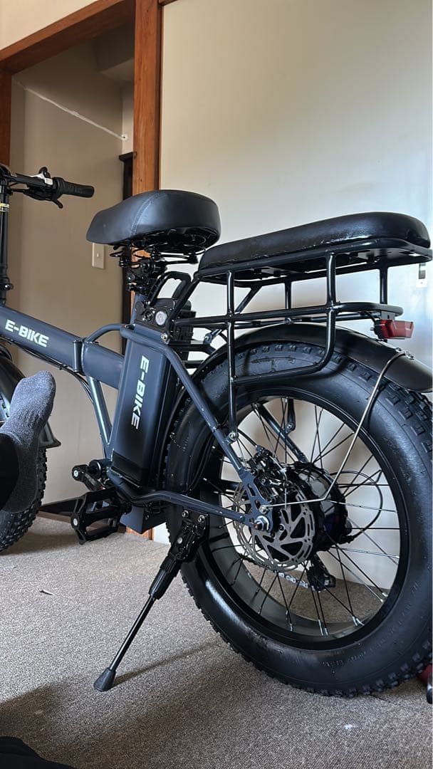 E-Bike 電動アシスト自転車折りたたみ(ジャンク品)
