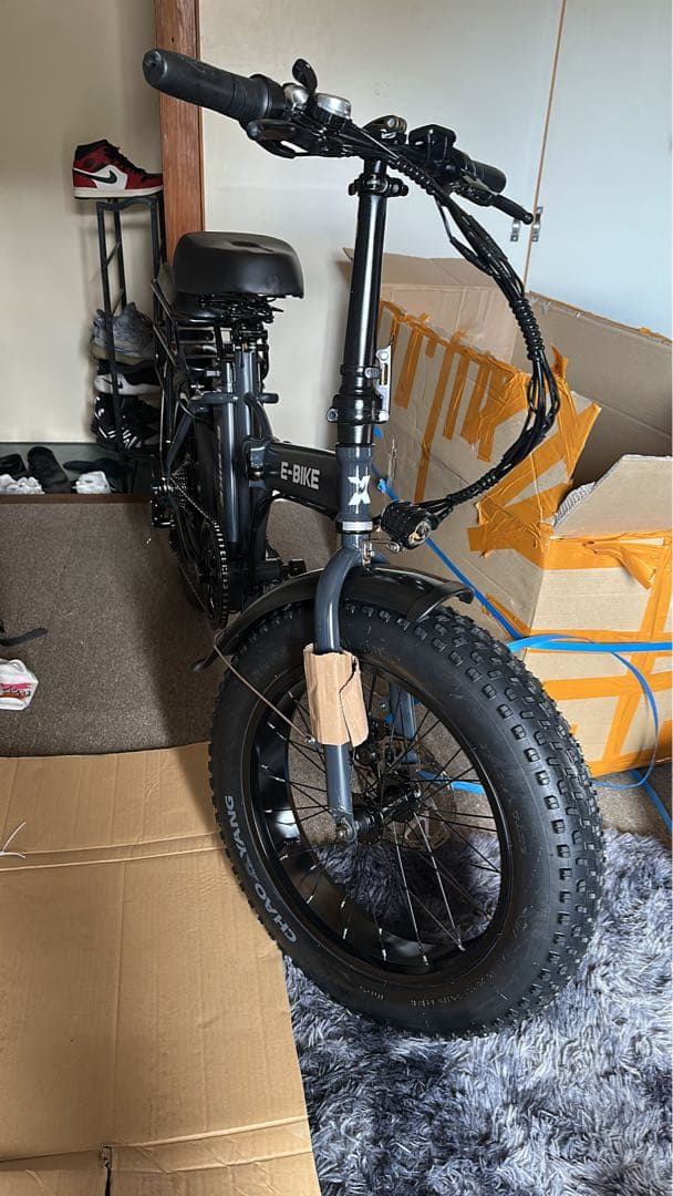 E-Bike 電動アシスト自転車折りたたみ(ジャンク品)