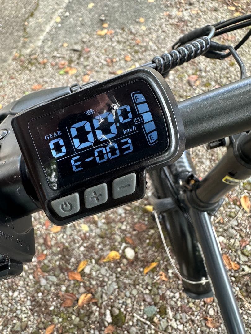 E-Bike 電動アシスト自転車折りたたみ(ジャンク品)