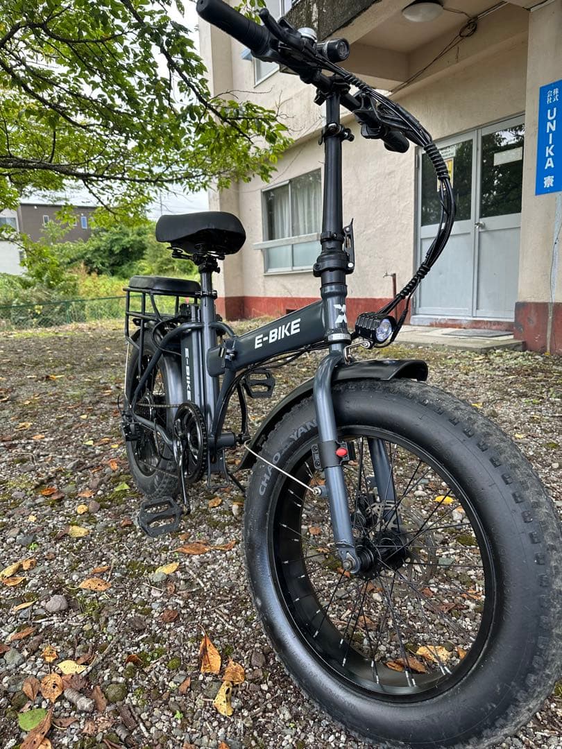 E-Bike 電動アシスト自転車折りたたみ(ジャンク品)