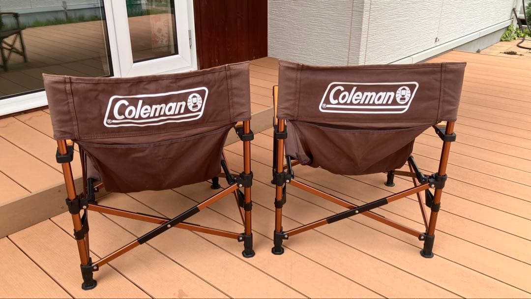 Coleman コンフォートマスター　3ウェイキャンバスデッキチェア　2脚