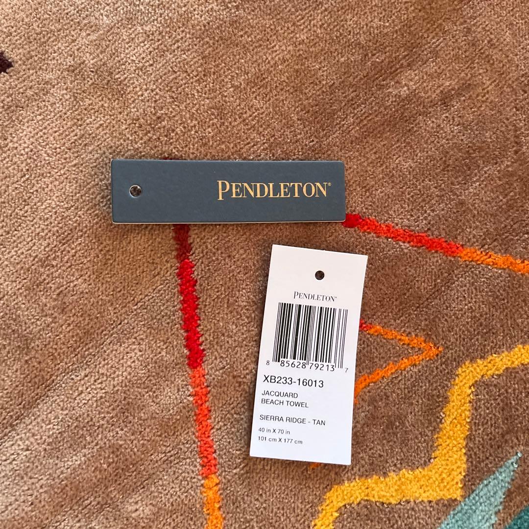ペンドルトン PENDLETON ジャガードビーチタオル シエラリッジ