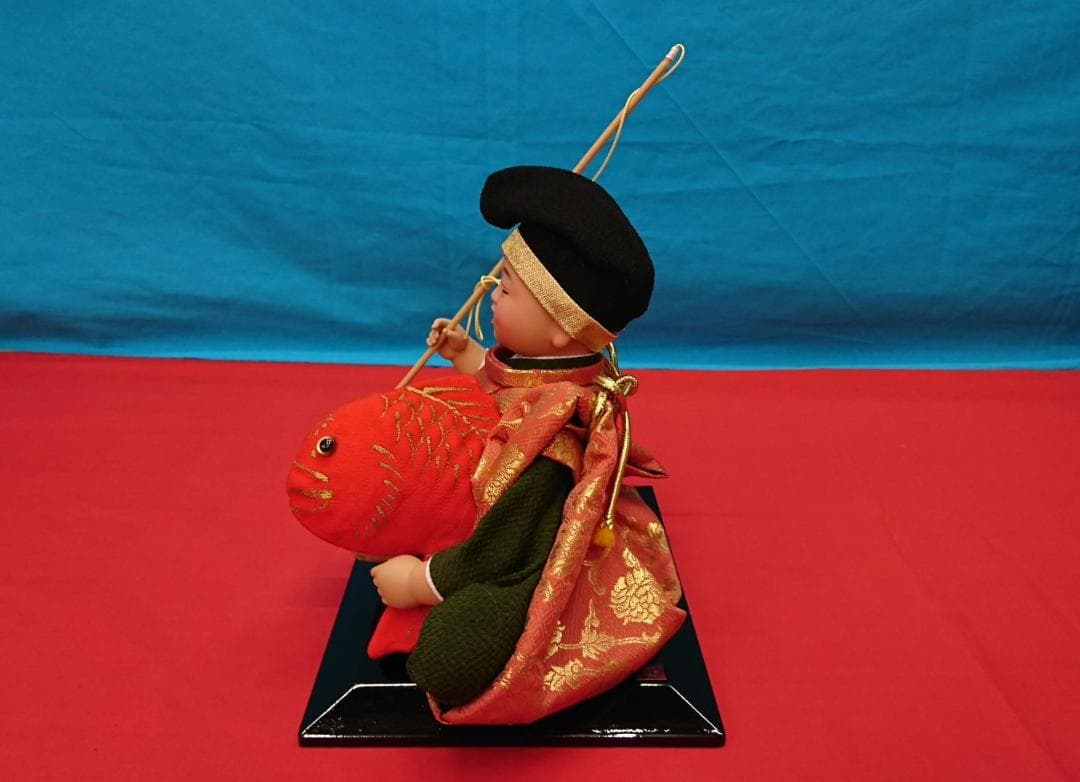 稚児恵比寿 ちごえびす 西陣織/極上本頭 贈答品/記念品 スキヨ人形研究所
