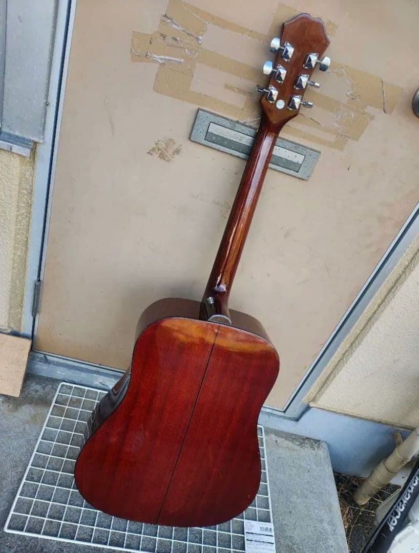 美品 Epiphone DR-100 NA コンタクトPU✕２個搭載 エレアコ
