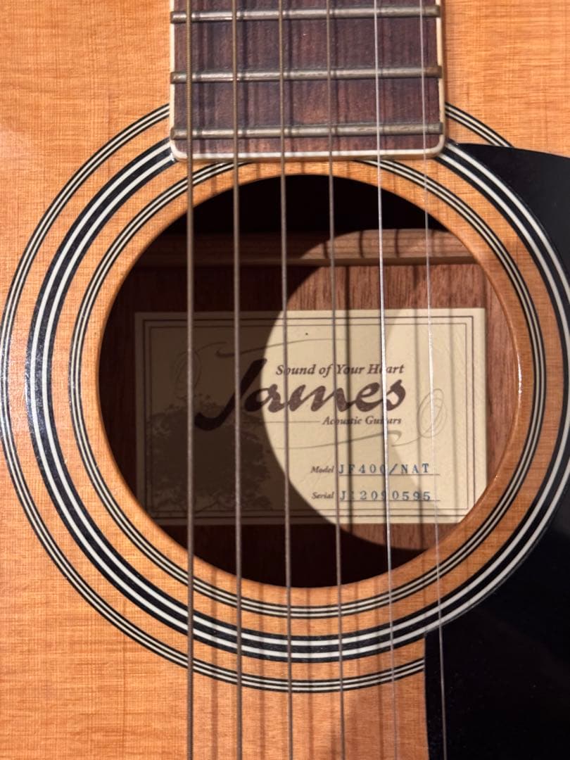 James JF400 NAT アコースティックギター