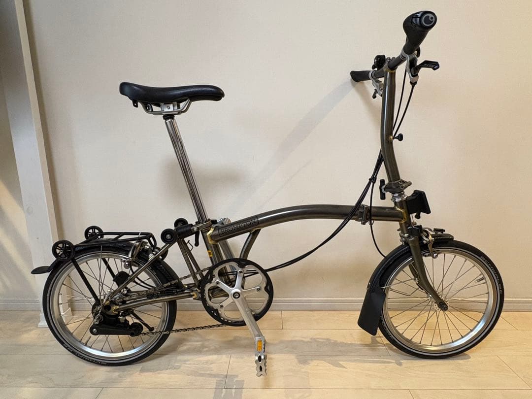【レア】BROMPTON ブロンプトン 希少色 RAW 6段変速 S ハンドル