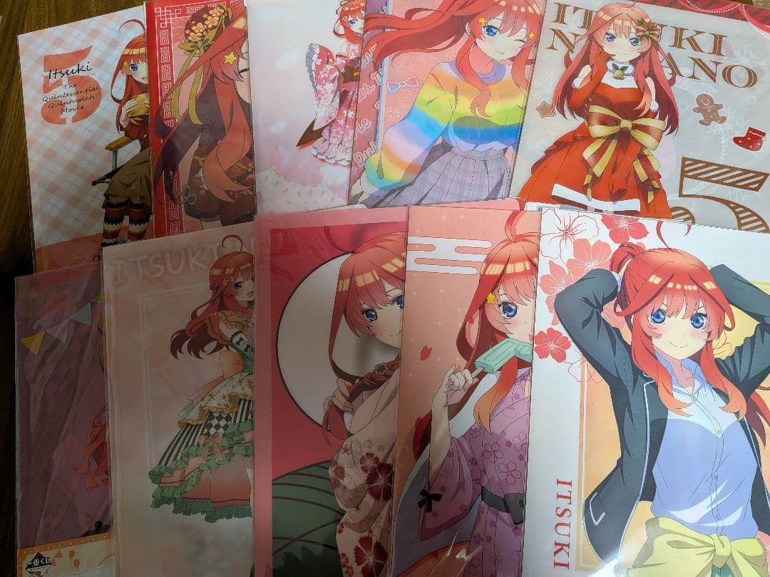 五等分の花嫁 中野五月 クリアファイルセット おまけ付