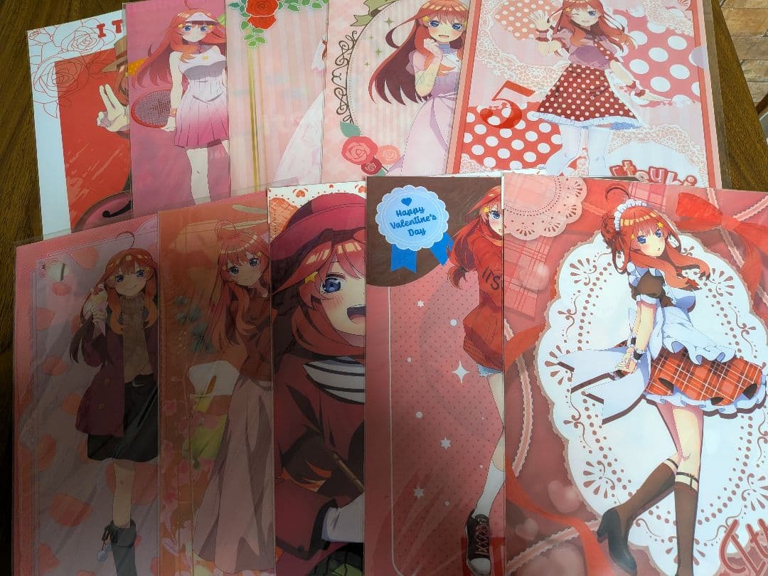 五等分の花嫁 中野五月 クリアファイルセット おまけ付