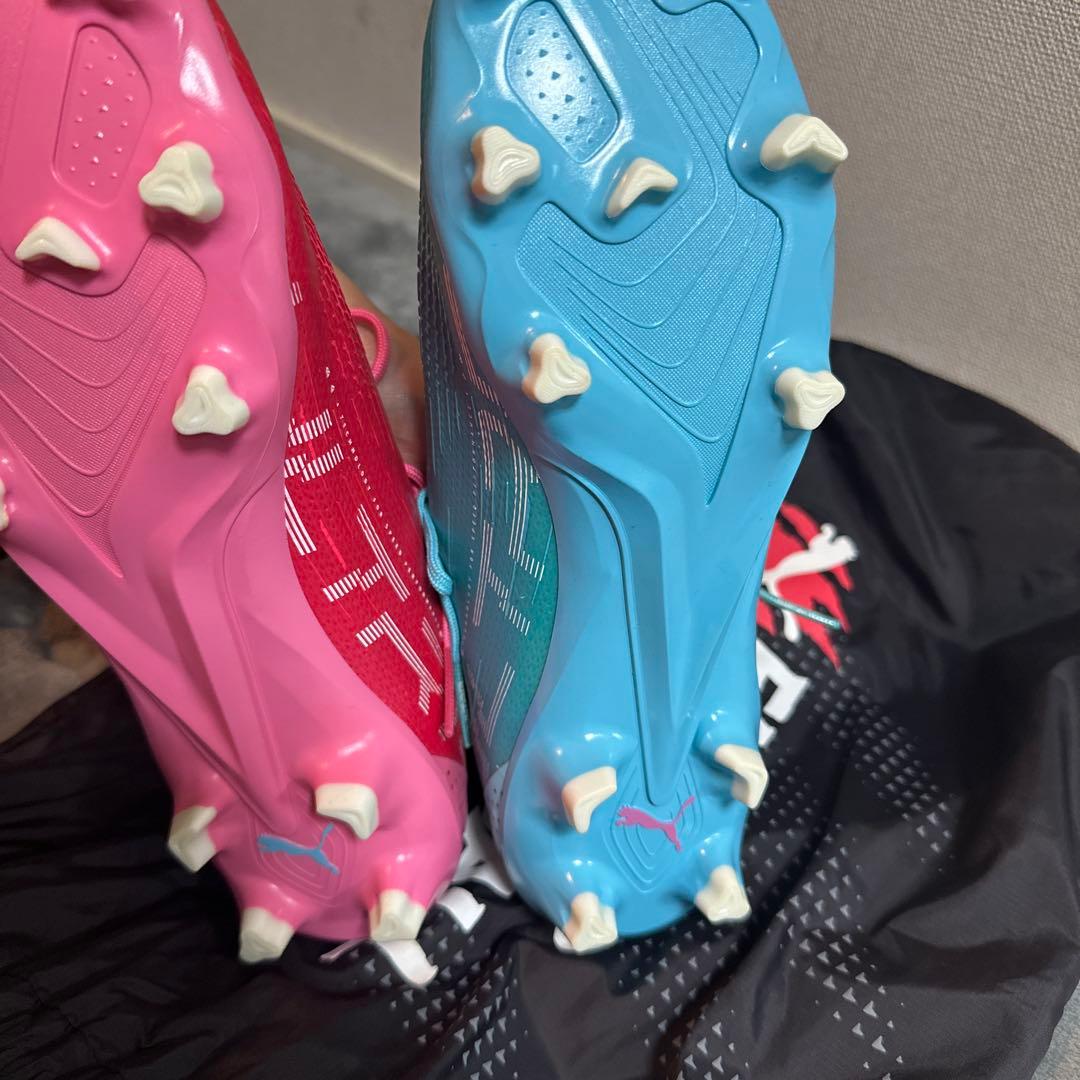 PUMA ウルトラ　復刻　激レアスパイクシューズ 赤/青