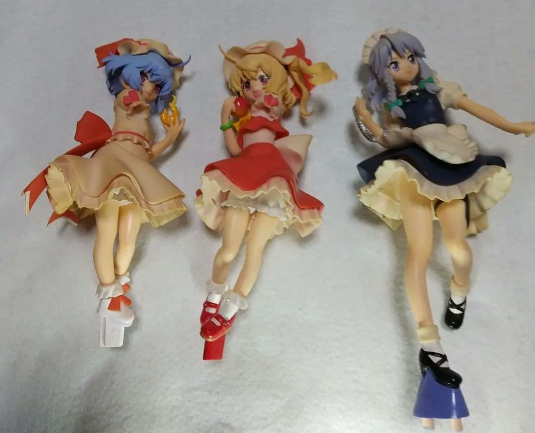 東方project レミリア フランドール 十六夜咲夜 フィギュア