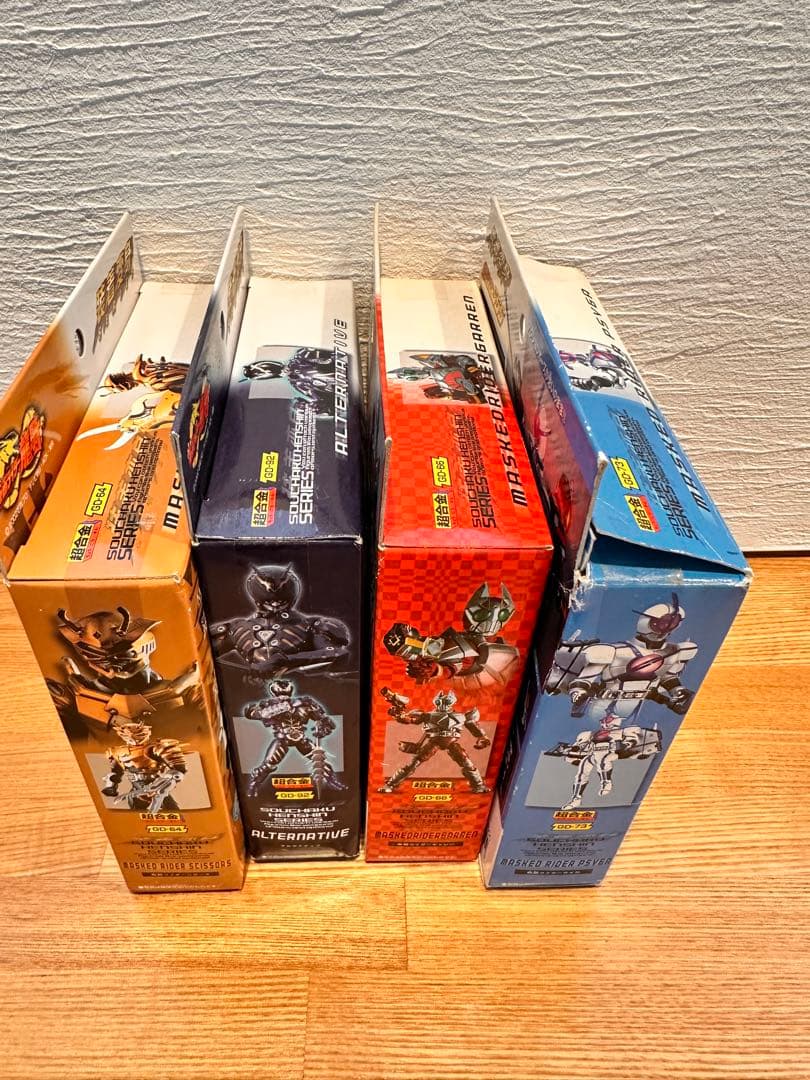 仮面ライダー フィギュア 4体セット