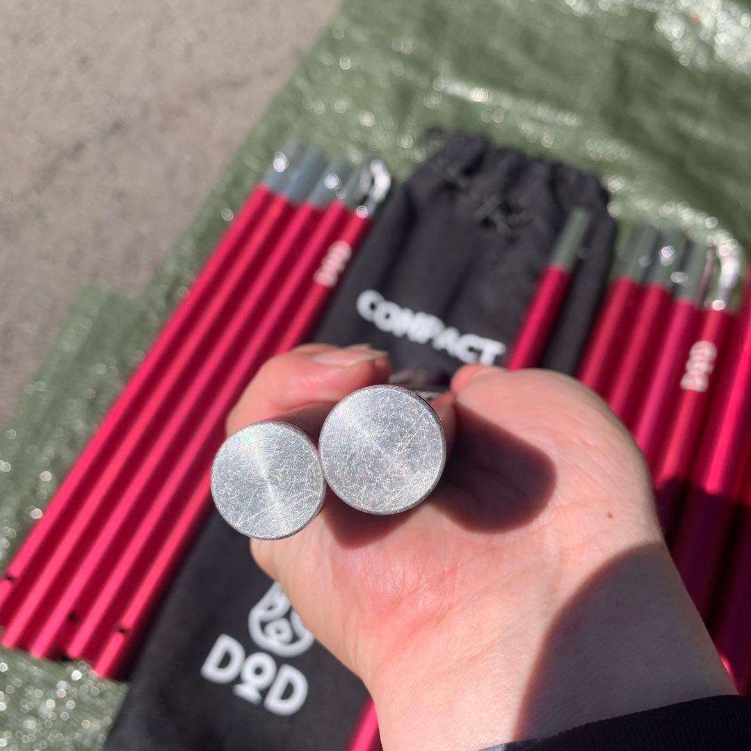 DOD コンパクトタープポール ビッグタープポール セット