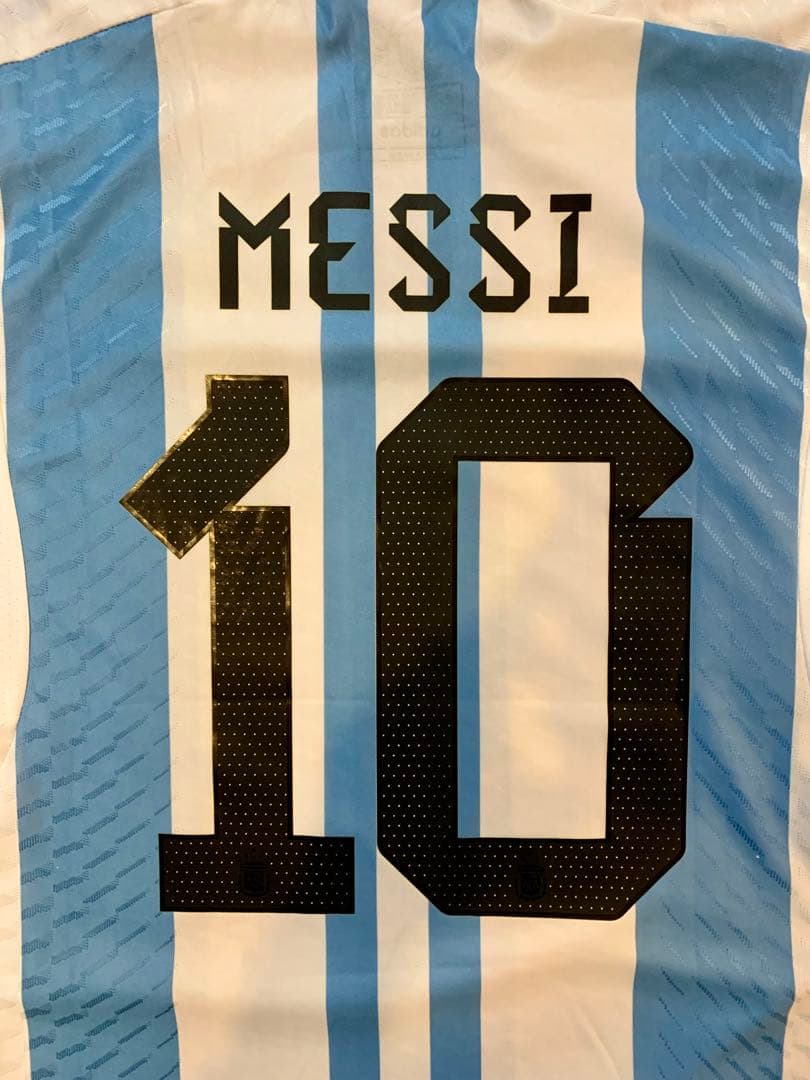 アルゼンチン代表2022年ワールドカップ優勝ユニフォームMessi #10