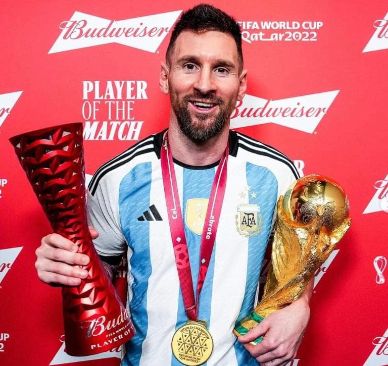 アルゼンチン代表2022年ワールドカップ優勝ユニフォームMessi #10