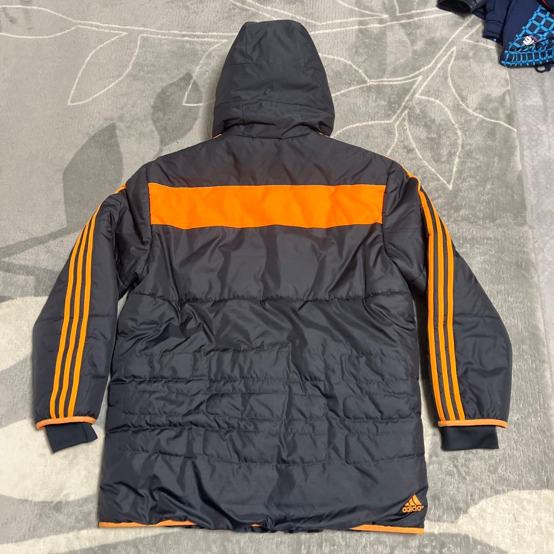 adidas アディダス レアル・マドリード ハーフベンチコート サイズXO