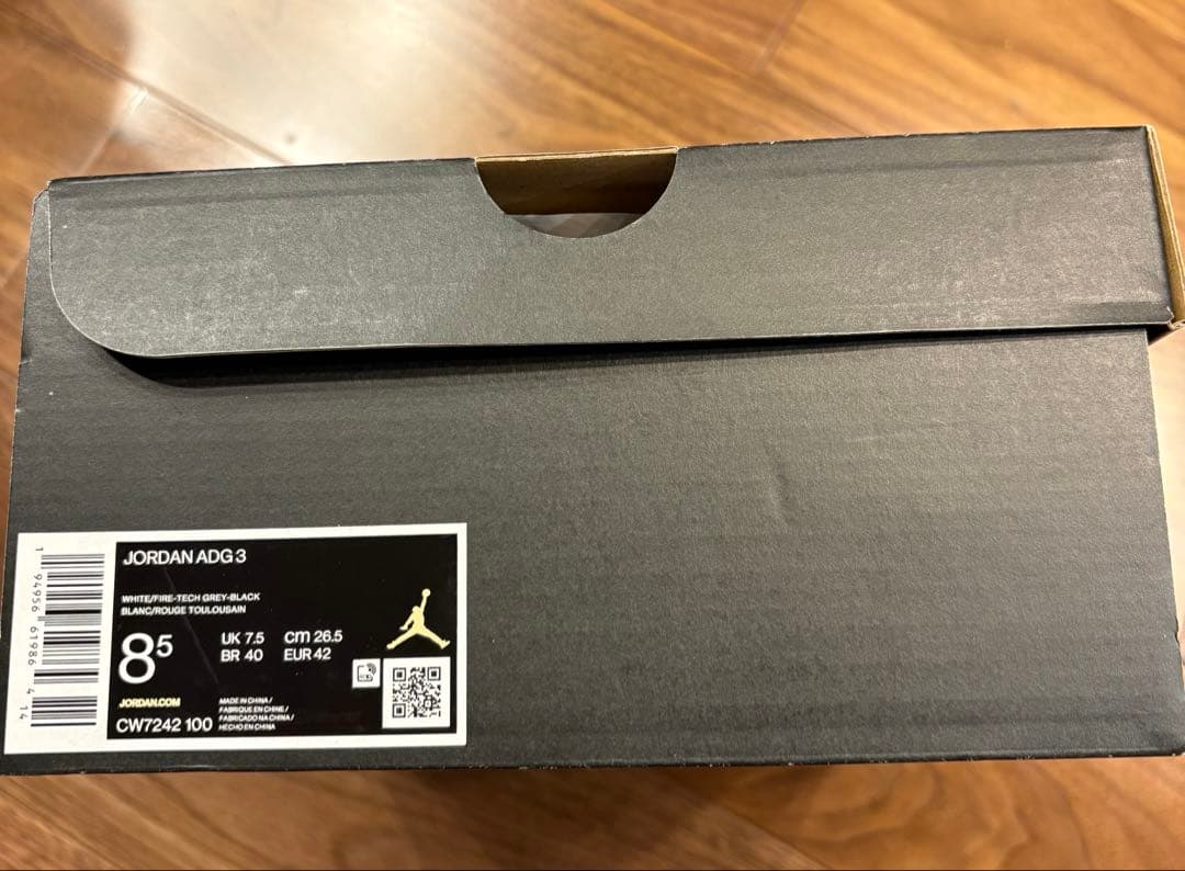 【新品】NIKE ナイキ　エアジョーダンゴルフ　ADG3 26.5cm
