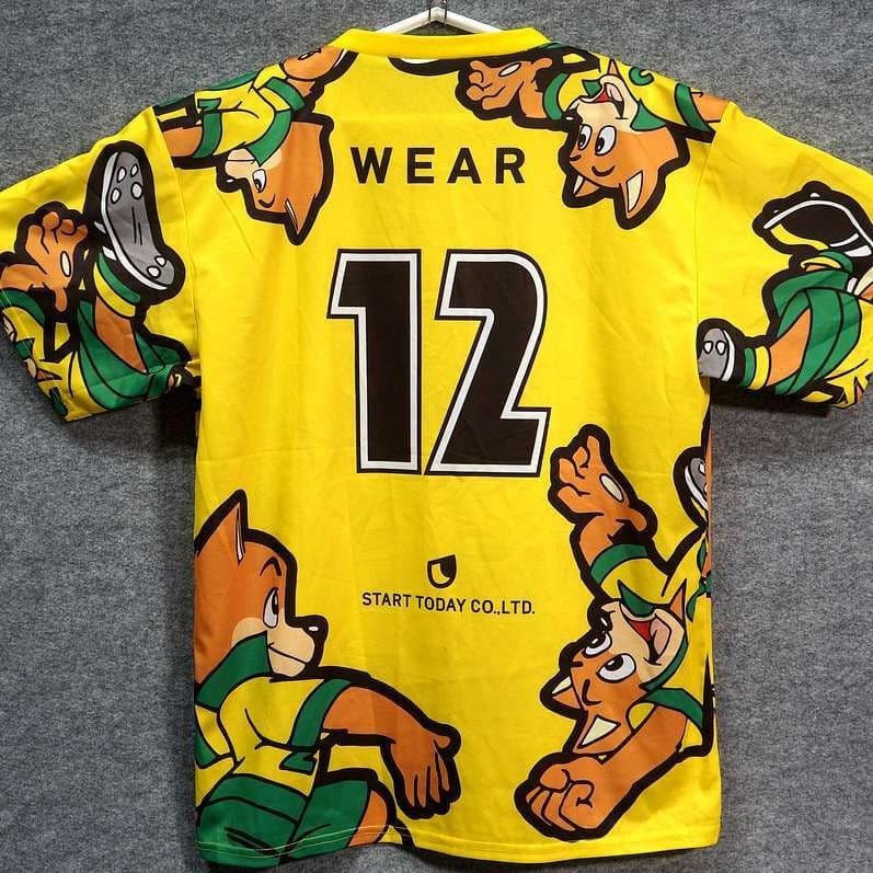 ジェフユナイテッド市原・千葉 ZOZOTOWN サッカー 半袖 マスコット柄