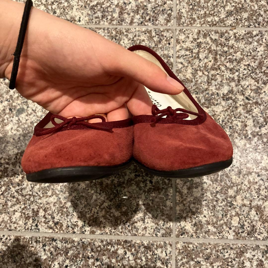 裏張り済み　repetto(レペット)バレエシューズ　40サイズ