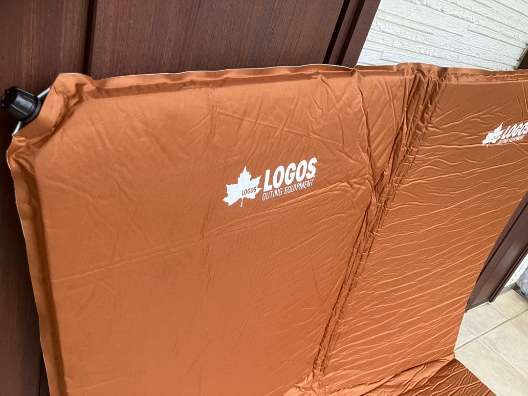 LOGOS ロゴス キャンプ用 ◉ダブルサイズ ルームフロアマット 収納袋付