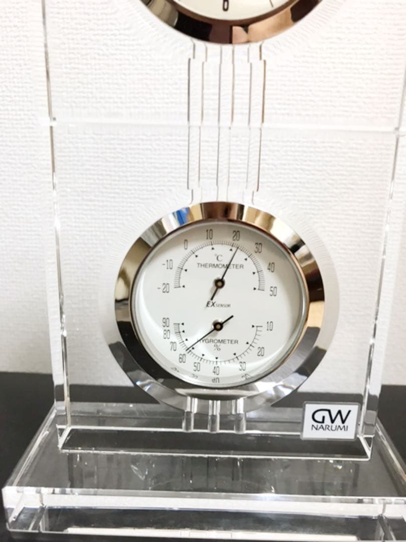 置き時計 湿度計 温度計 GWナルミ
