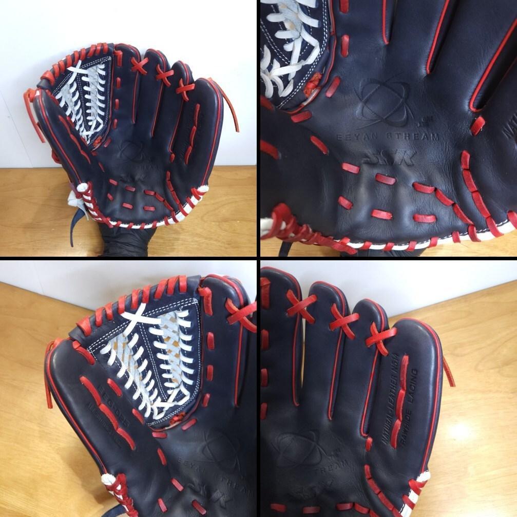 SSK エエヤンストリーム 限定モデル シルバーエナメル 良品 軟式グローブ