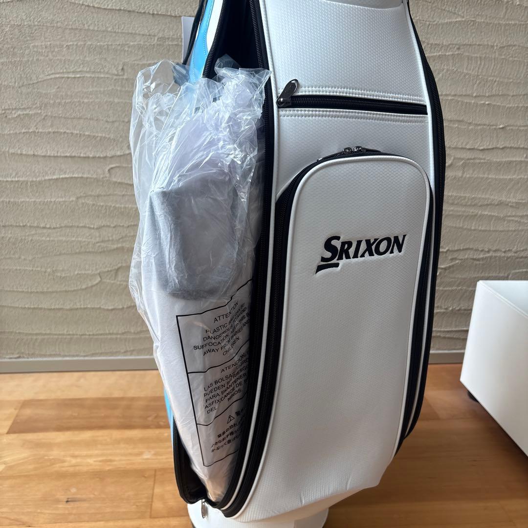 Srixon ゴルフバッグ・キャディバッグ ホワイト・ブルー