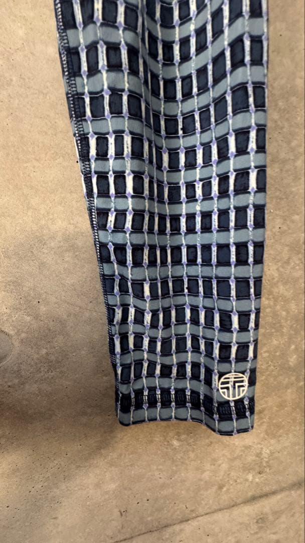 トリーバーチTORY SPORT グリッドパターン ヨガパンツL/Gストレッチ