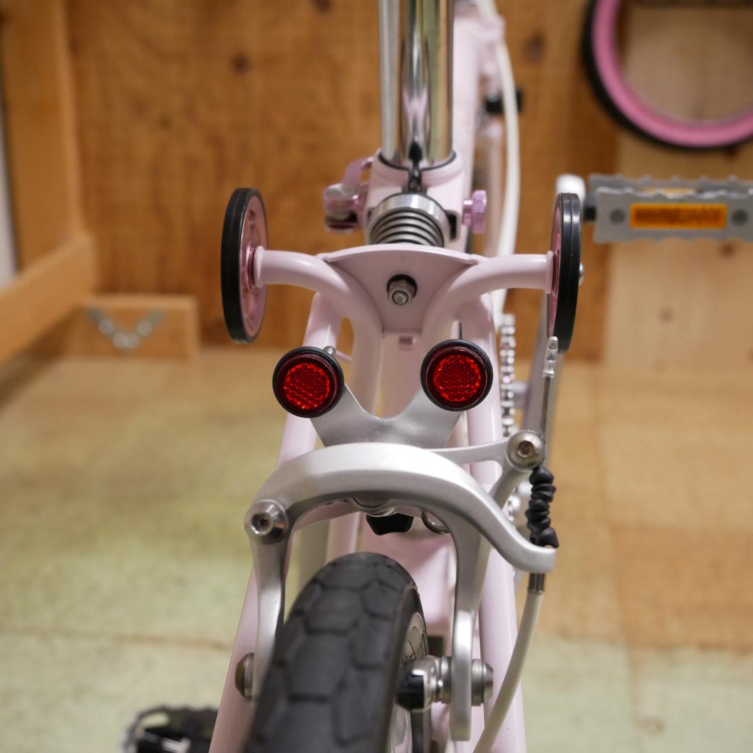 BROMPTON 外装5速　　フルカスタマイズ　レトロ　桜ピンク