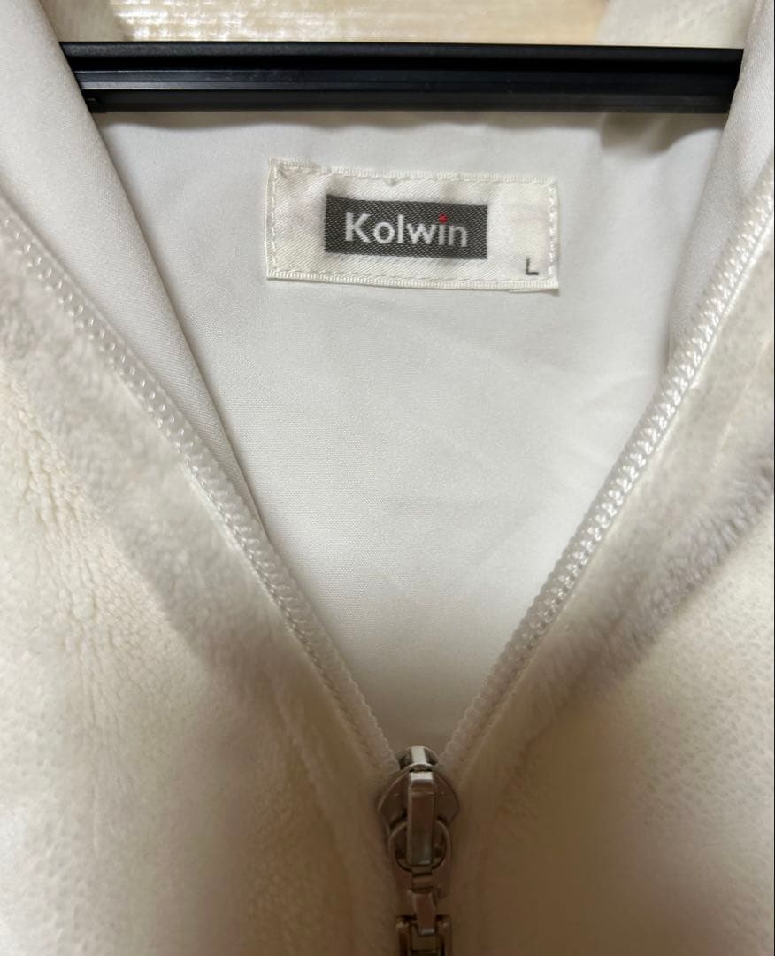 kolwinのフード付きボアベスト【美品】L