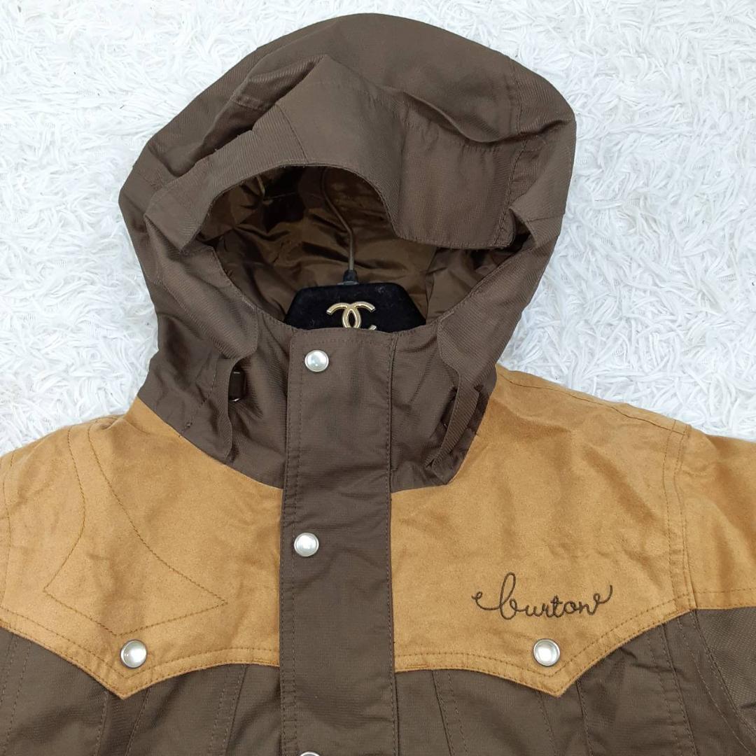 美品◎burton バートン スノボウェアセットアップ 上下セット 防寒 防水