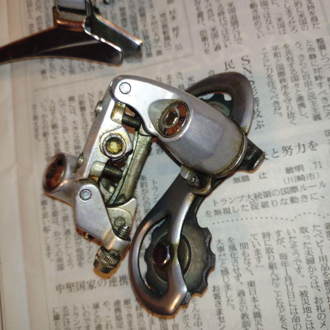 サンツアー　SUNTOUR α-5000 フロントディレイラー　リアディレイラー