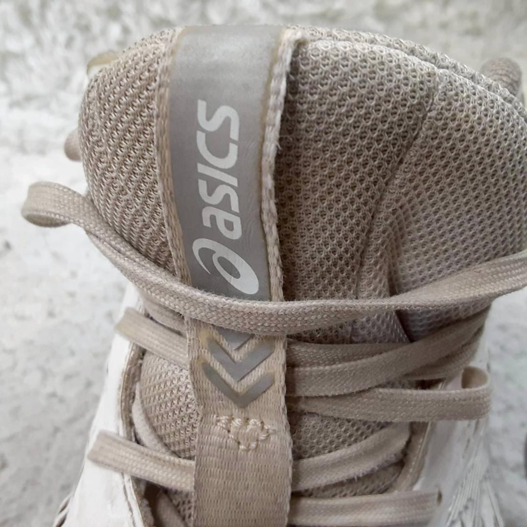美品26㎝◎asics アシックス GELHOOP V15 ゲルフープV15 白