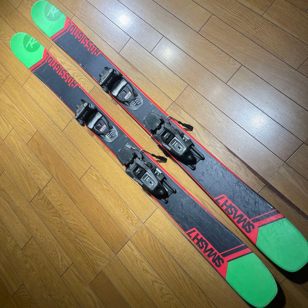 rossignolロシニョールSMASH7 140cm&MARKERセット