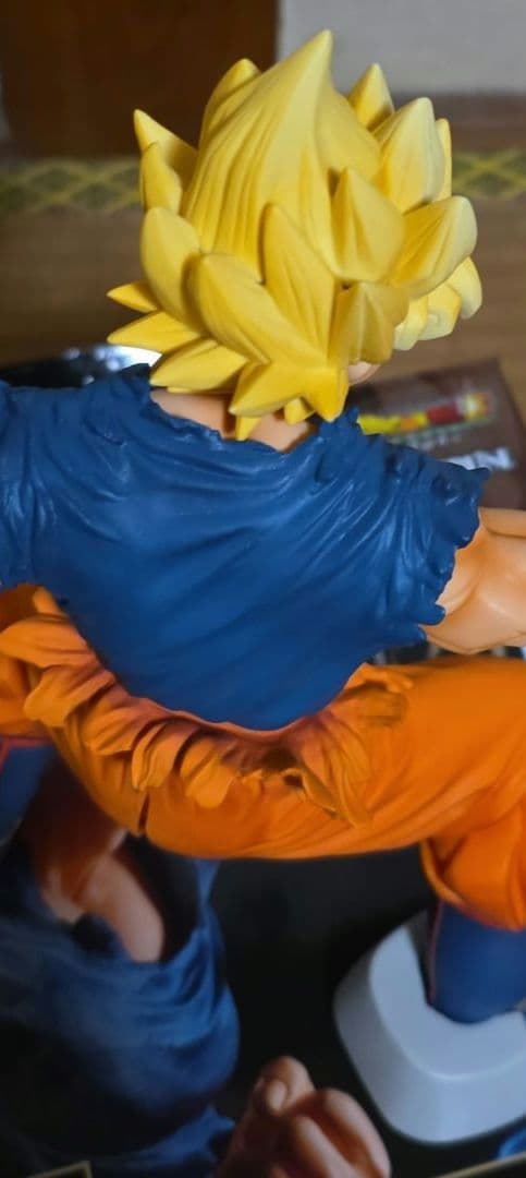 超サイヤ人悟空フィギュア BANDAI　孫悟空　開封