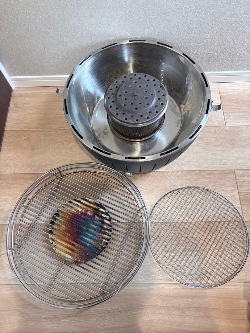LOTUS GRILL ロータスグリル 炭火グリル XL 黒　動作確認済み